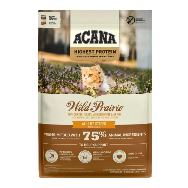 Acana Wild Prairie Tahılsız Tavuklu ve Balıklı Yetişkin Kedi Maması - 2