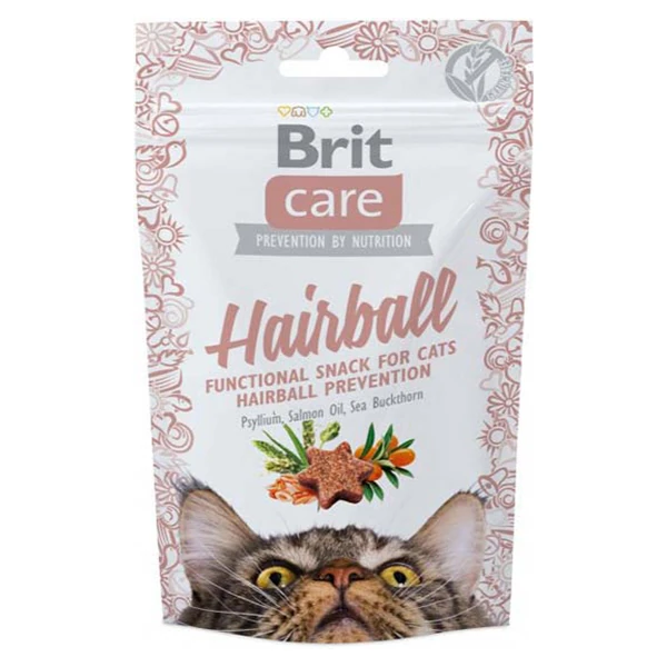 [B11265] Brit Care Cat Snack Hairball Tüy Yumağı Engelleyici Kedi Ödül Maması (1 Adet)