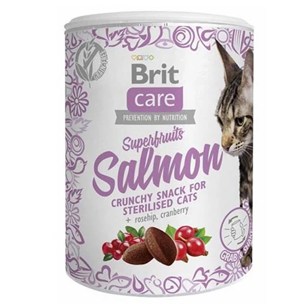 [B11270] Brit Care Süper Fruits Somonlu Kedi Ödül Maması (1 Adet)