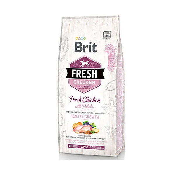 [8595602530724] Brit Fresh Puppy Tavuk ve Patatesli Yavru Köpek Maması (2.5 Kg)