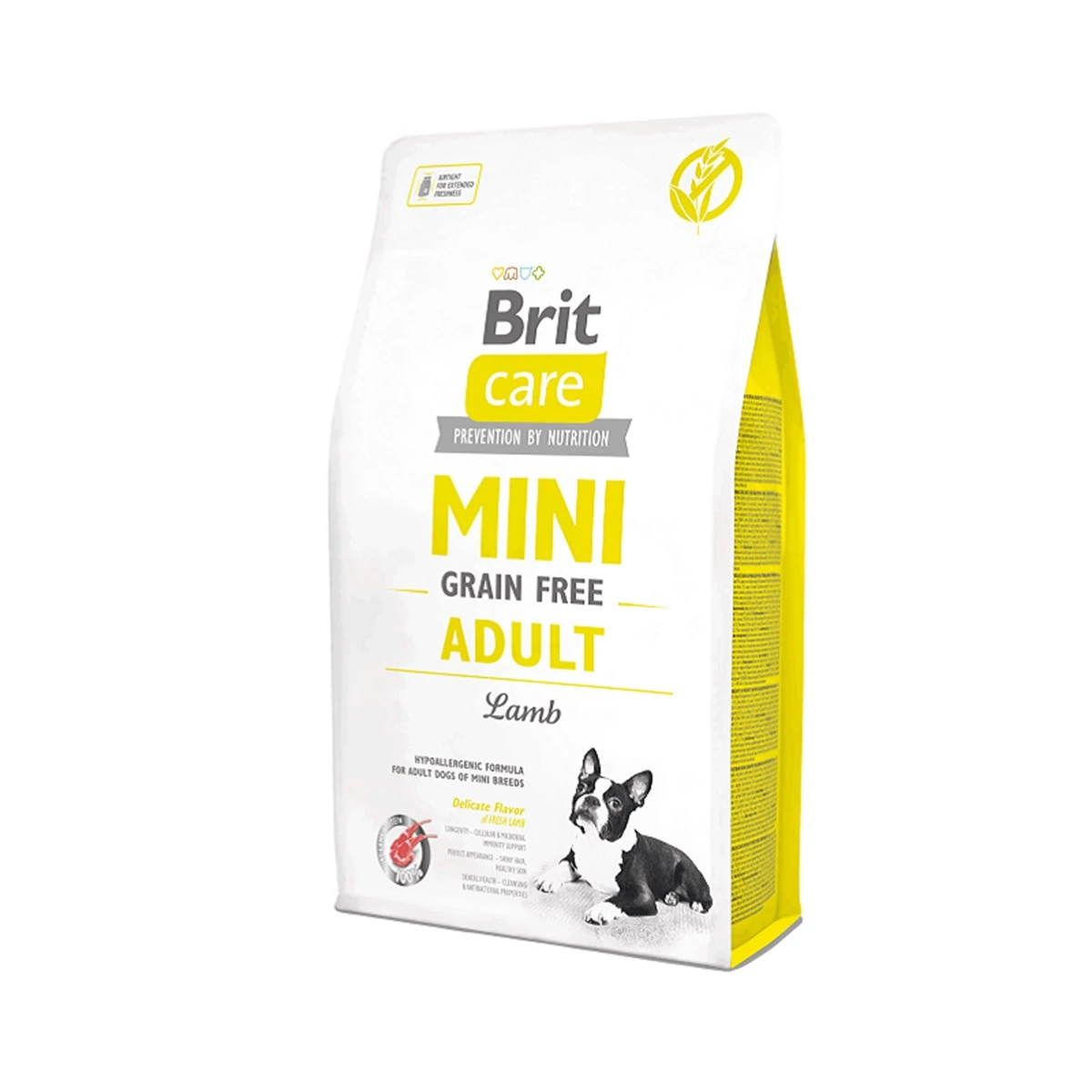 [B70770] Brit Care Mini Adult Kuzulu Tahılsız Küçük Irk Köpek Maması (2 Kg)