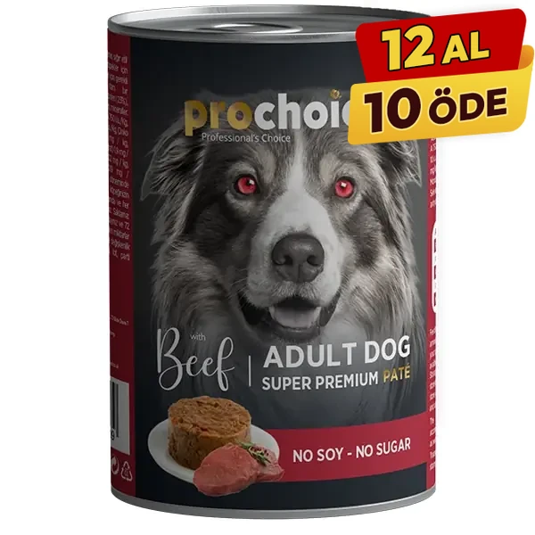 Pro Choice Adult Biftekli Yetişkin Köpek Konservesi