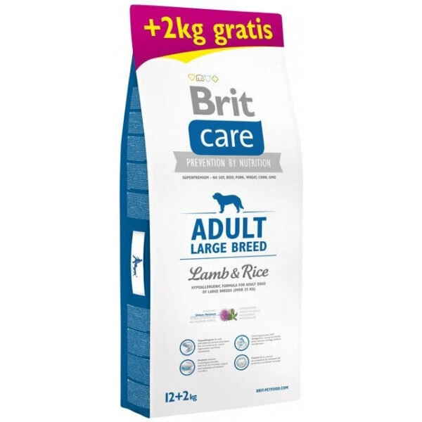 [8595602533596] Brit Care Adult Large Kuzu Etli ve Pirinçli Büyük Irk Yetişkin Köpek Maması