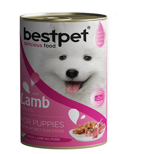 [P0016] Bestpet Kuzulu Jöleli Yavru Köpek Konservesi (1 Adet)