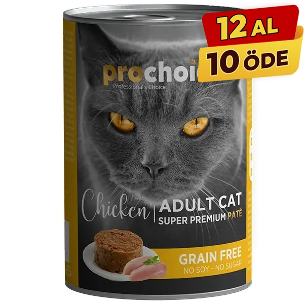 Pro Choice Adult Tavuklu Yetişkin Konserve Kedi Maması