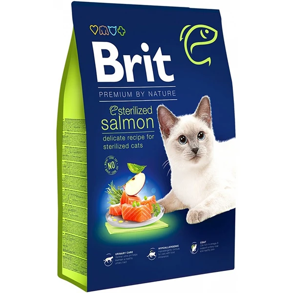 [B71872] Brit Premium By Nature Sterilised Somonlu Kısırlaştırılmış Yetişkin Kedi Maması