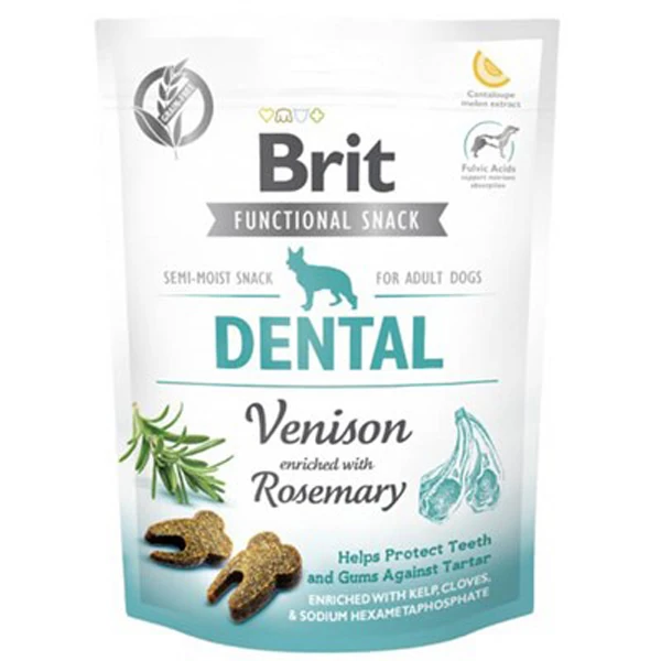 [B11418] Brit Dental Biberiye Geyik Etli Köpek Ödül (1 Adet)