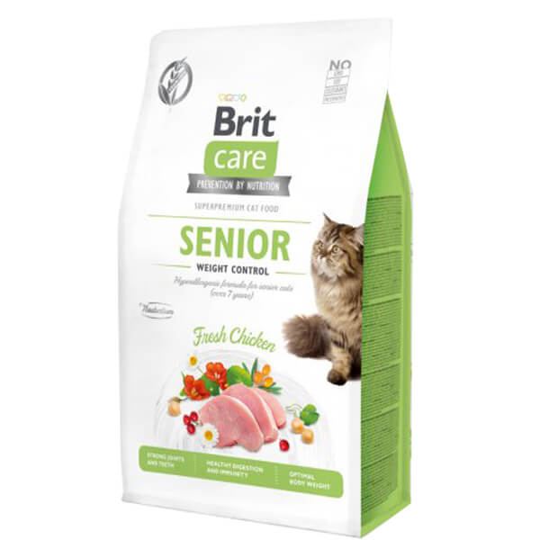 [B71314] Brit Care Senior Weight Control Düşük Kalorili Yaşlı Kedi Maması
