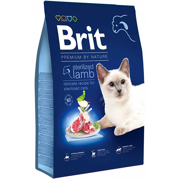 [B71871] Brit Premium By Nature Sterilised Kuzu Etli Kısırlaştırılmış Yetişkin Kedi Maması