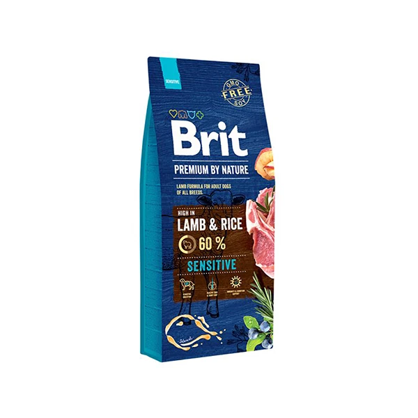 [B70845] Brit Premium By Nature Sensitive Kuzulu Yetişkin Köpek Maması (15 Kg)