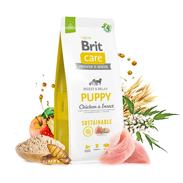 [B72170] Brit Care Sustainable Tavuklu ve Böcek Proteinli Yavru Köpek Maması (3 Kg)