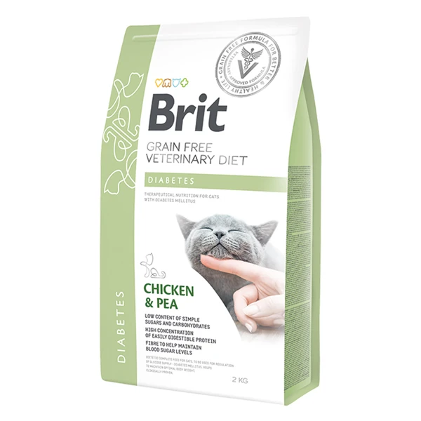 [B70969] Brit Veterinary Diet Tavuklu Tahılsız Diabetes Şeker Hastası Kedi Maması