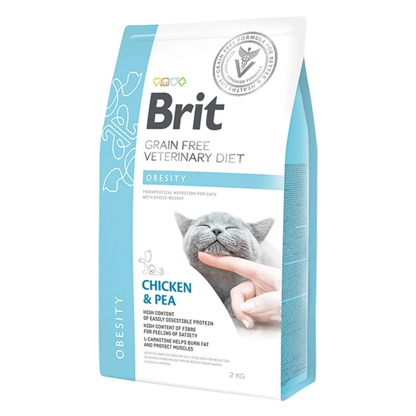 [B70966] Brit Veterinary Diet Obesity Tavuklu Tahılsız Kilo Kontrolü Kedi Maması
