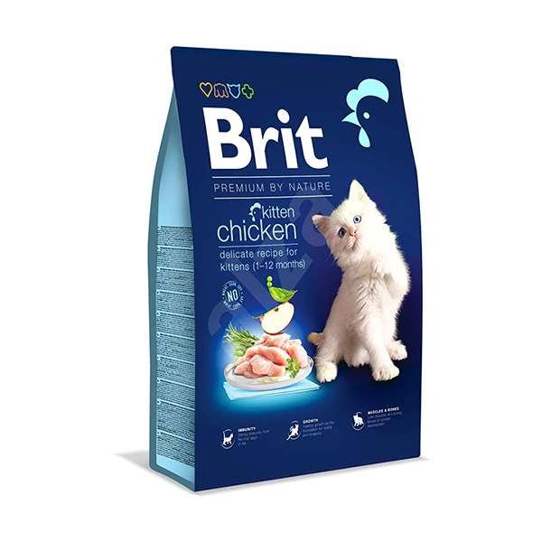 [B71866] Brit Premium By Nature Kitten Tavuklu Yavru Kedi Maması