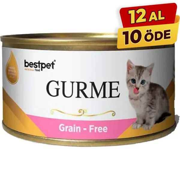 [P0050] Bestpet Gurme Jöleli Tavuklu Yavru Konserve Kedi Maması