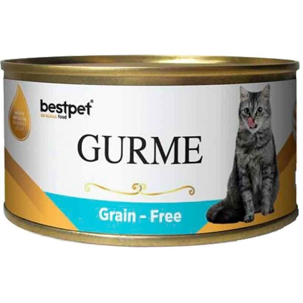 Bestpet Gurme Jöleli Tuna Balıklı Yetişkin Konserve Kedi Maması