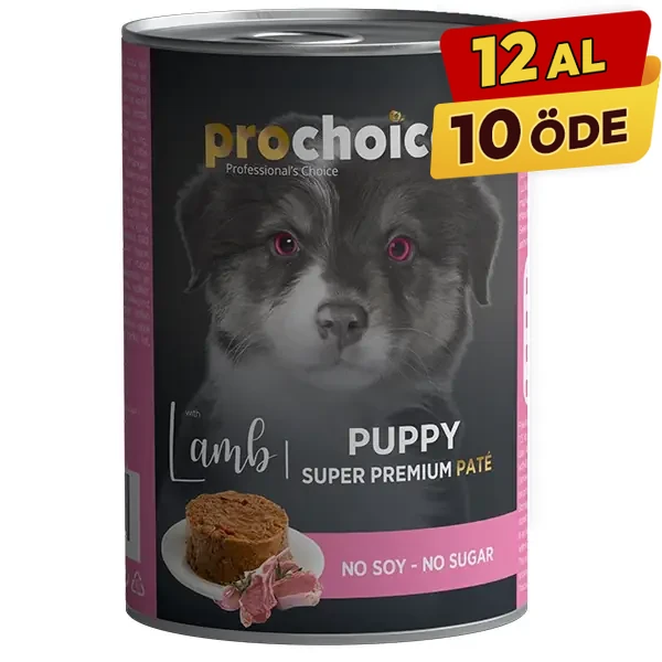 Pro Choice Puppy Kuzu Etli Yavru Konserve Köpek Maması