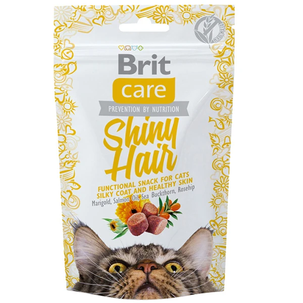 [B11264] Brit Care Shiny Hair Kedi Bisküvisi (1 Adet)