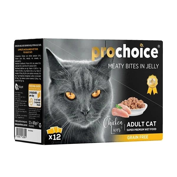 [P3031] Pro Choice Tavuk ve Cigerli Family Pack Konserve Kedi Maması (1 Adet)