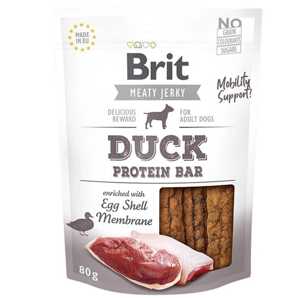[8595602544455] Brit Protein Bar Ördek Etli ve Yumurta Kabuklu Köpek Ödül Maması (1 Adet)