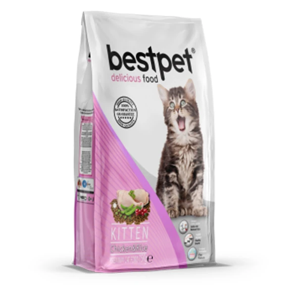 [P5525] Bestpet Tavuklu Yavru Kedi Maması (400 Gr)