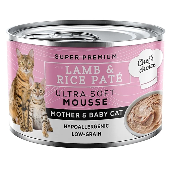 [C01057] Chefs Choice Mother & Baby Anne ve Yavru Konserve Kedi Maması (1 Adet)