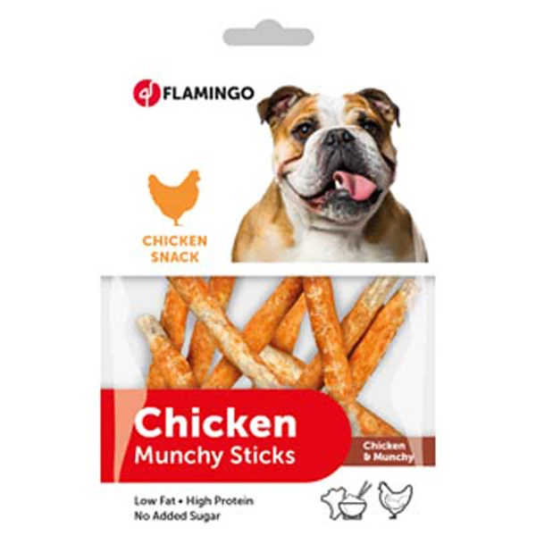 [241-512448] Flamingo Munchy Sticks Tavuk Etli Köpek Ödül Çubuğu (1 Adet)