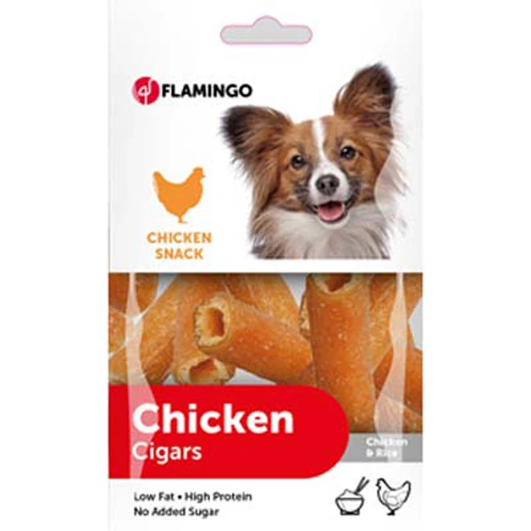 [241-514120] Flamingo Tavuk ve Pirinçli Rulo Köpek Ödül Maması (1 Adet)