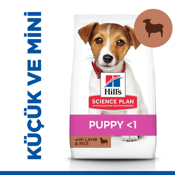 [620-606590] Hills Puppy Small & Mini Kuzu Etli Küçük Irk Yavru Köpek Maması (3 Kg)