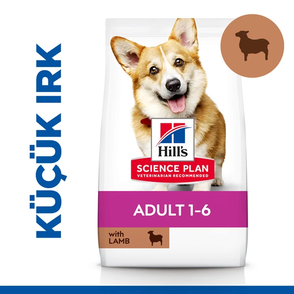 [620-604319] Hills Adult Small Küçük Irk Kuzulu Yetişkin Köpek Maması (6 Kg)