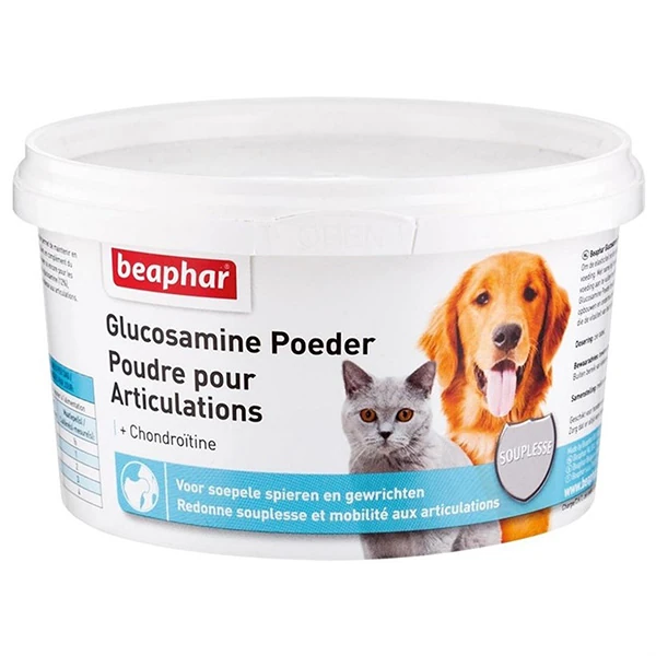 [210-011044] Beaphar Kedi ve Köpekler İçin Glukozaminli Eklem Sağlığı Destekleyici Vitamin Tozu