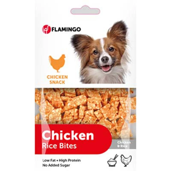 [241-512360] Flamingo Tavuklu ve Pirinçli Köpek Ödül Maması (1 Adet)