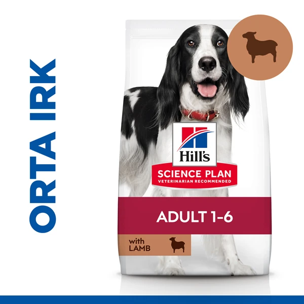 [620-604276] Hills Kuzu Etli Orta Irk Yetişkin Köpek Maması (2.5 Kg)