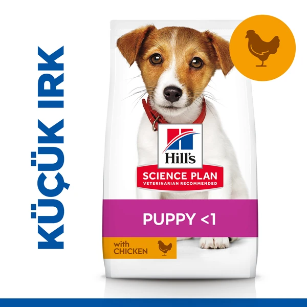 [620-604345] Hills Puppy Small & Miniature Tavuklu Küçük Irk Yavru Köpek Maması (3 Kg)