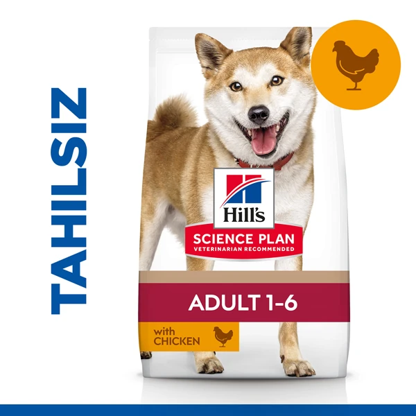 [655-605374] Hills Tahılsız Tavuklu Yetişkin Köpek Maması (2.5 Kg)