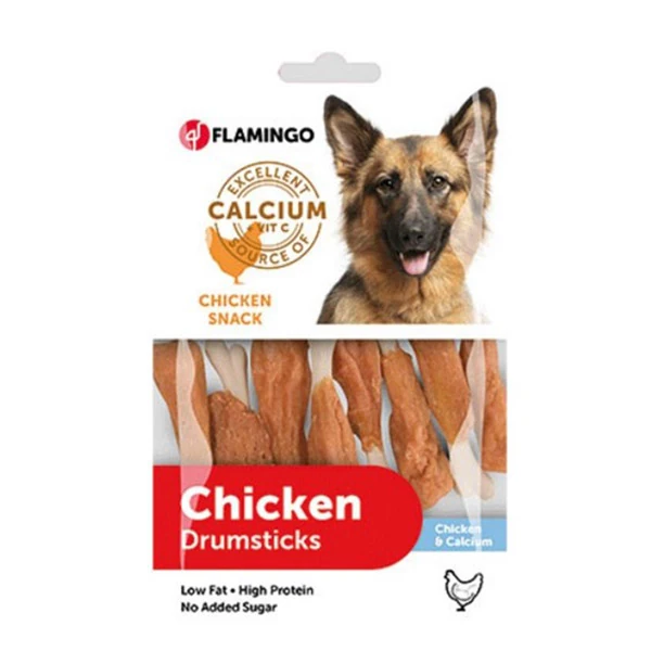 [241-511184] Flamingo Tavuklu Kalsiyum Kemik Köpek Ödül Maması (1 Adet)