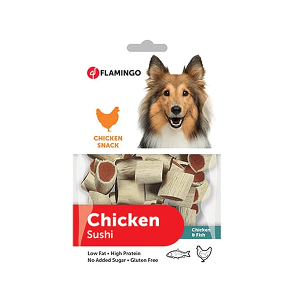 [241-501467] Flamingo Tavuk Suşi Köpek Ödül Maması (1 Adet)