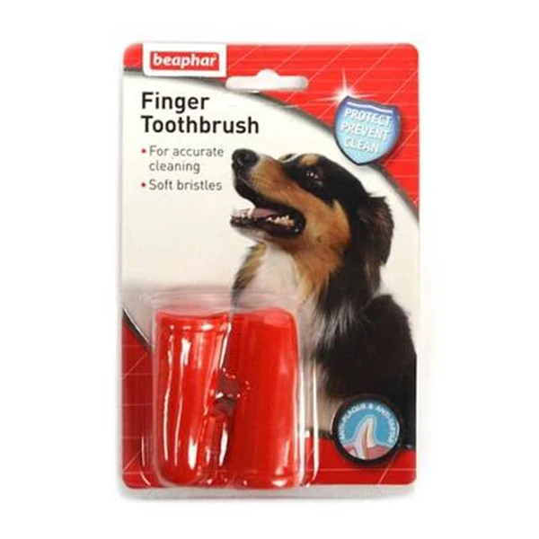 [210-011327] Beaphar Parmak Tipi Köpek Diş Fırçası