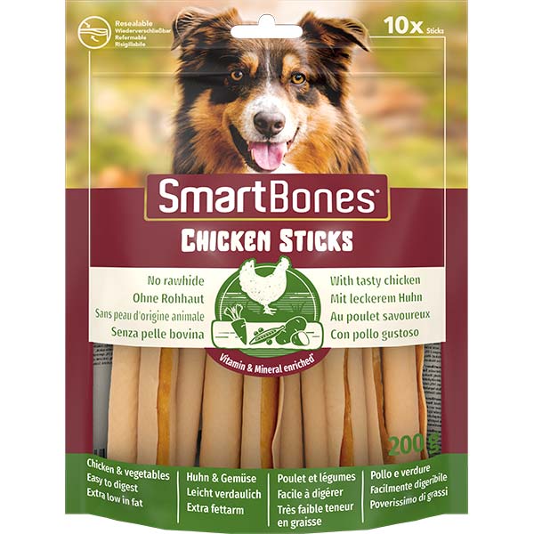 [406-661525] Smart Bones Tavuklu Stick Köpek Ödül Maması (1 Adet)
