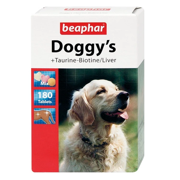 [210-012775] Beaphar Doggys Köpekler İçin Biotin ve Taurin Tableti
