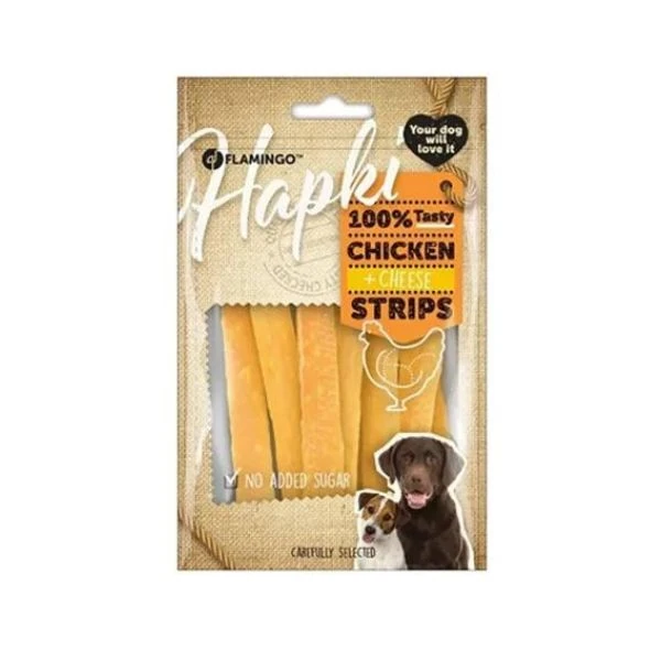 [241-1030696] Flamingo Hapki Peynirli Şerit Şeklinde Çubuk Köpek Ödül Maması