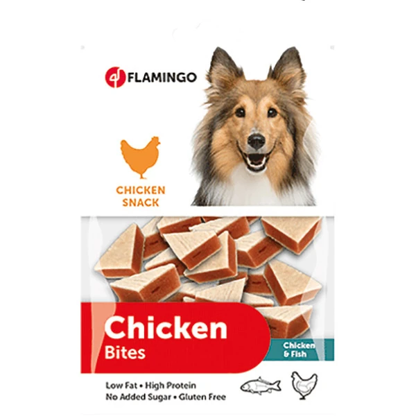 [241-1030697] Flamingo Tavuk ve Balıklı Sandviç Köpek Ödül Maması (1 Adet)