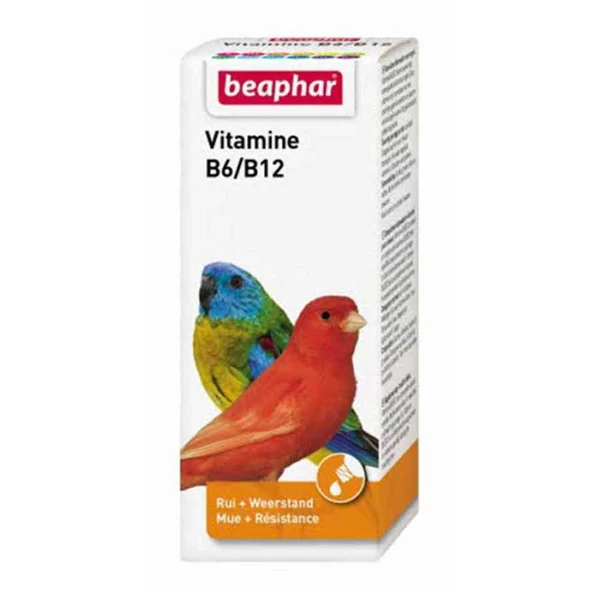 [210-011415] Beaphar Beavit B6/B12 Kuşlar İçin Multi Vitamin