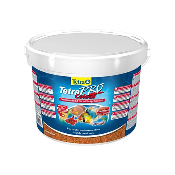 [400-708473] Tetra Pro Colour Akvaryum Balık Yemi (10 Lt)