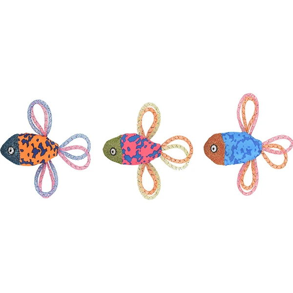 [240-560905] Flamingo Aslı Balık Kedi Oyuncağı