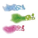Flamingo Polka Peluş Fare Kedi Oyuncağı