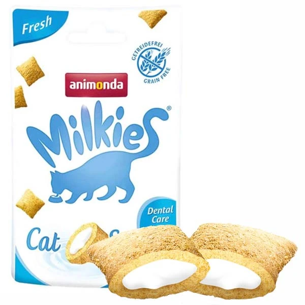 [200-083117] Animonda Milkies Fresh Dental Kedi Ödül Bisküvisi (1 Adet)