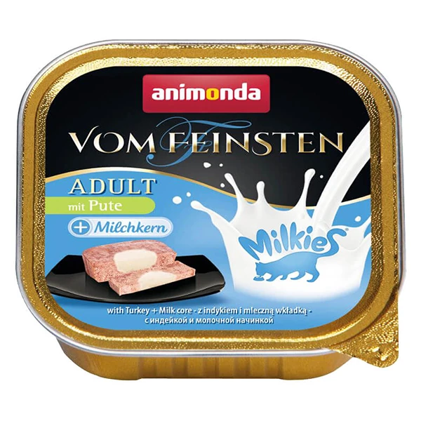 [200-083112] Animonda Adult Hindi Etli ve Sütlü Yetişkin Konserve Kedi Maması (1 Adet)