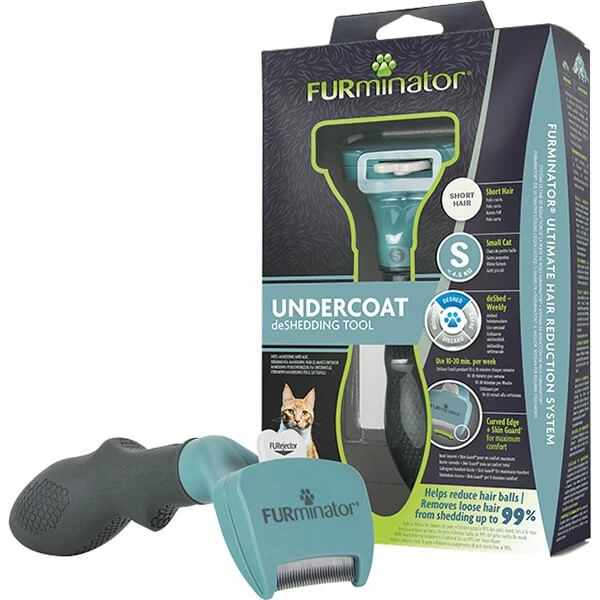 [407-691017] Furminator Short Hair Kısa Tüylü Kedi Tüy Tarağı