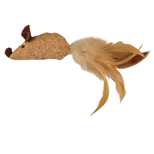 [240-560491] Flamingo Adamelo Catnipli Doğal Fare Kedi Oyuncağı